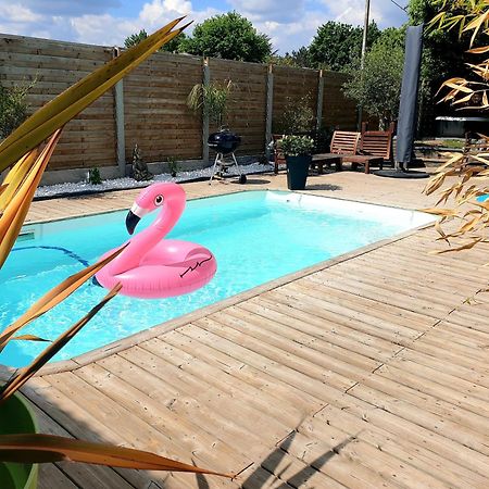 雅莱地区圣梅达尔Tiny House Avec Jardin Et Acces Piscine Chauffee别墅 外观 照片