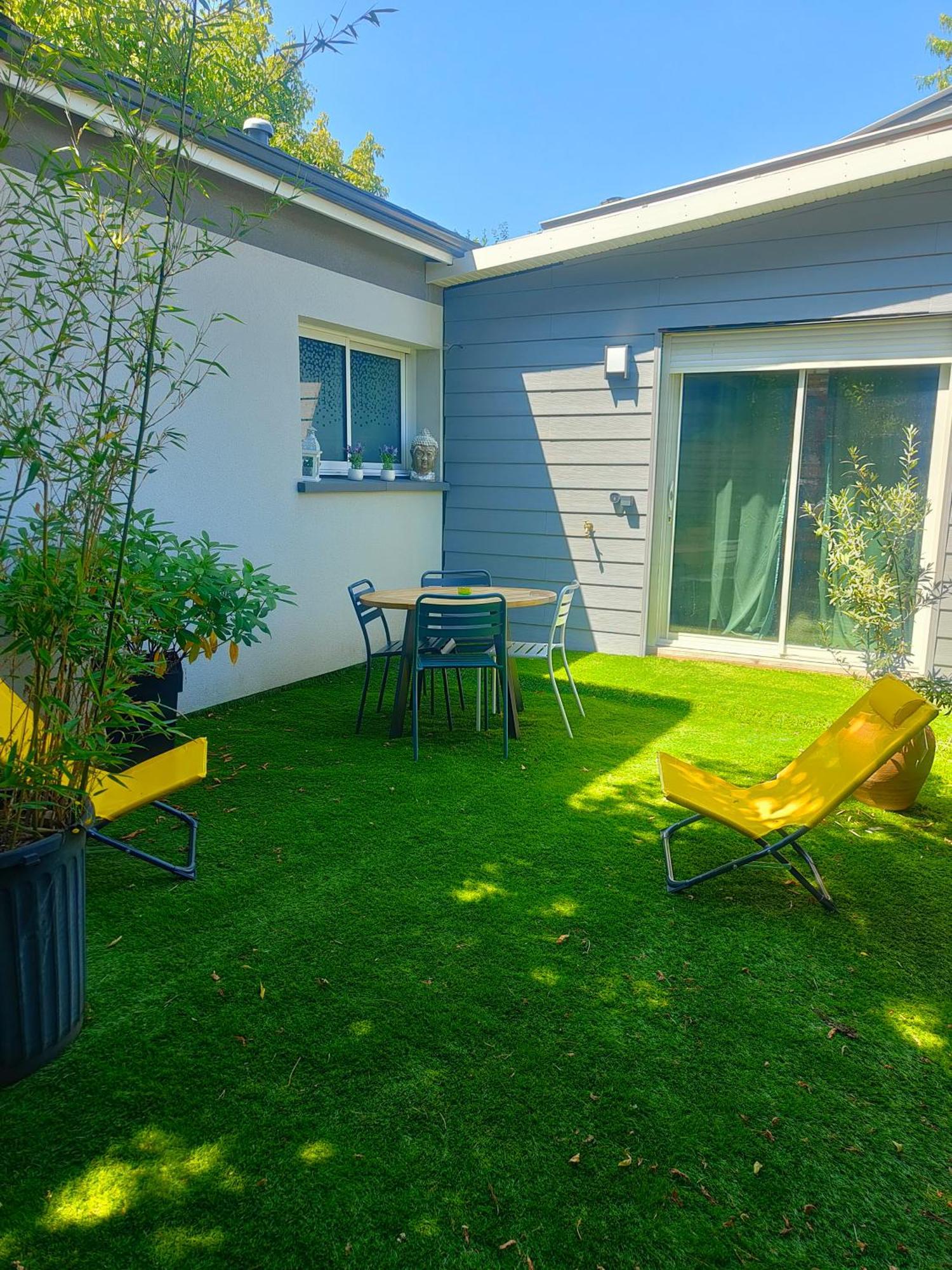 雅莱地区圣梅达尔Tiny House Avec Jardin Et Acces Piscine Chauffee别墅 外观 照片